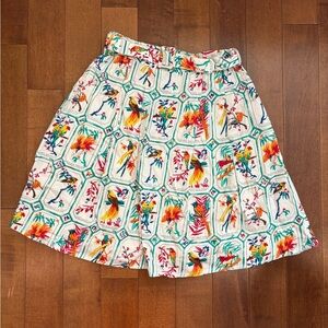 Anthropologie Bird Skirt